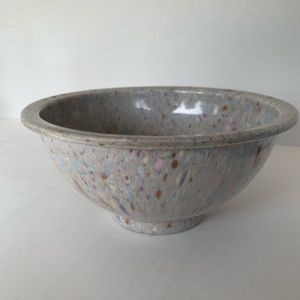 Texas Ware confetti bowl